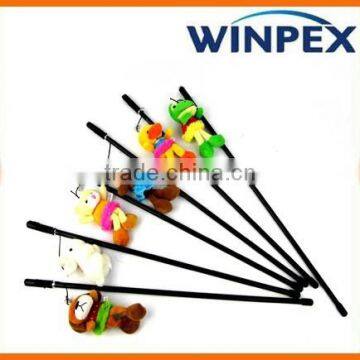 Cat teaser stick toy pole toy rod