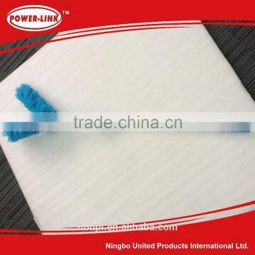 2 finger adjustable aluminum rod handle household duster