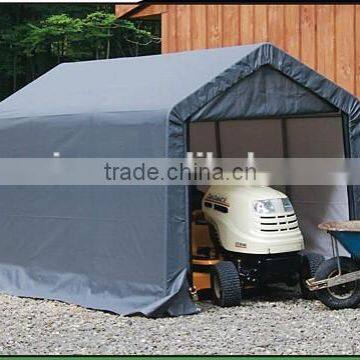 Peak Style Backyard storage Shed . car tent, motorcycle shelter, bike tent