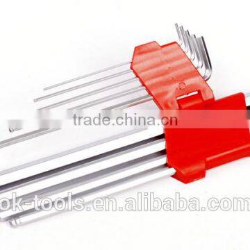 Ok-Tools Metric 9pcs Extra Long Arm Ball Point Long Hex Key Set photo-2