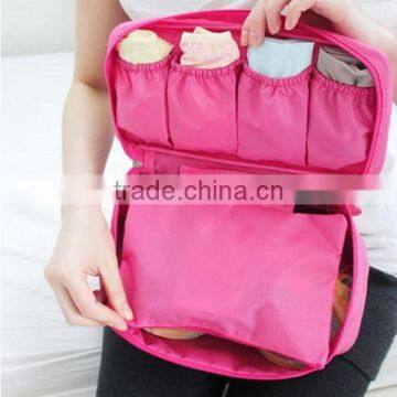 Multifunctional Women Underwear Wash Bag Travel Gift Bags Makeup Toiletry Wash Handled Bag photo-3