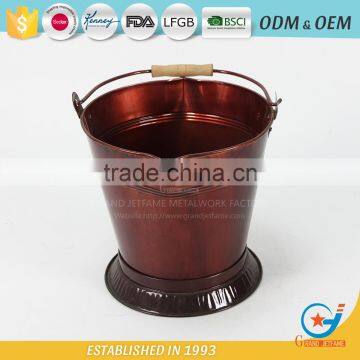 Garden Galvanized or Iron Landscape Pots Planters Landscaping Cheap Flower Potswith Handle photo-4