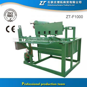 Small Handcart Semi Automatic Egg Tray Machine photo-2