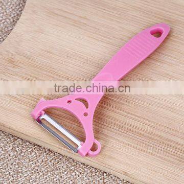 Hot Pink Stainless Steel Kitchen Potato Grater Peeler photo-6