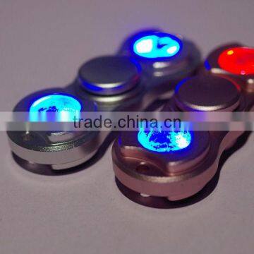 2017 New Hot Anti Stress Hand Tri-Spinner LED Noctilucent Fidget Finger Toy EDC For Kid/Adult photo-2