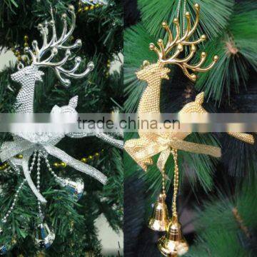 Home Christmas Tree Ornament Deer Chital Hanging Xmas Baubles Party Decoration