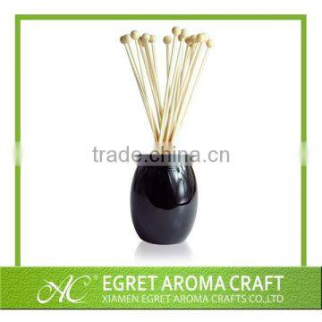 2015 factory price customized straight shape reed diffuser with rattan sticks