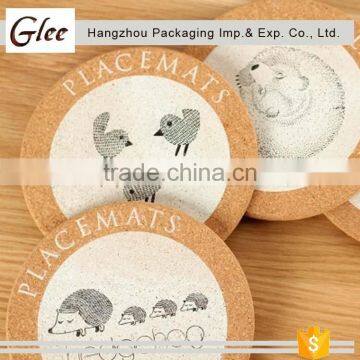 Wholesale 2017 Newly Personalized Cork Coaster / Paper Cup Mat photo-2