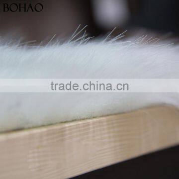 Light Color Pretty Nice Looking Long Hair Artificial Fur Fabric Textile photo-6