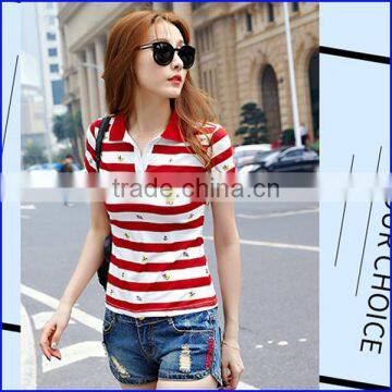 Soft Best Price Large Wholesales Color Combination Collar Design Polo Shirts