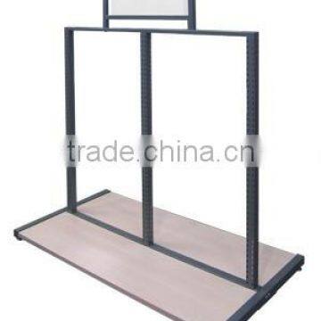 Multi Functional Slotted Rack Clothing Showcase