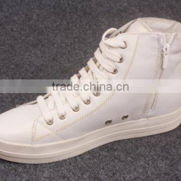 Brand Women Leather Shoes Womens Comfortable Boot in Stock photo-3