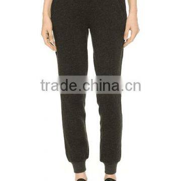 Wholesale Hemp Gray and Custom Color 100% Cotton Spring Pants for Women Long Pant Woman Sport Trousers photo-4