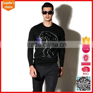 New 100 pure wool sweater merino wool sweater men mexican sweater wool