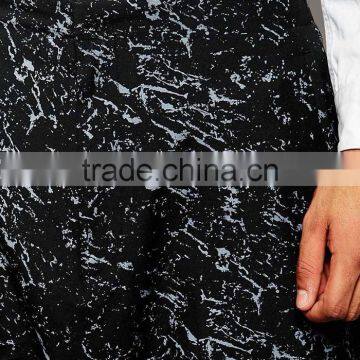 Custom Jogger Pants Drop Crotch Cuffed Smart Joggers With Print photo-2