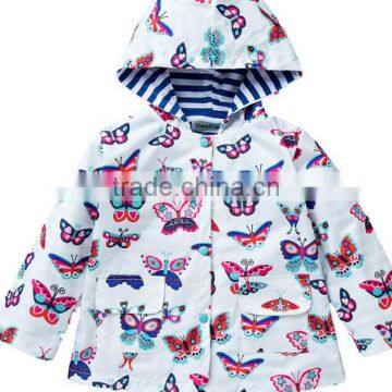 Zm50346b Autumn Kids Clothing Wholesale Pure Color Children Coat
