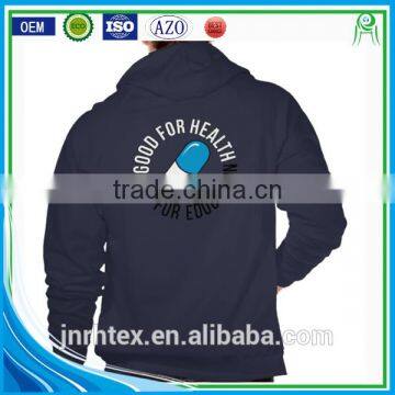 Custom Prinit Cotton Zipper Sweatshirt no Hood photo-2