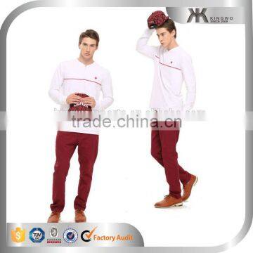 Custom 100% Cotton Plain Cargo Pants Causal Man Pants