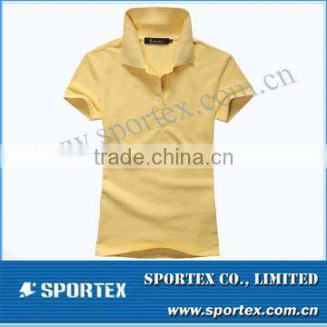 Goft t Shirt for Ladies With 100% Cotton / Cotton Goft Shirt