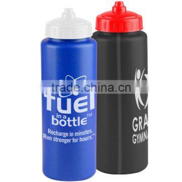 USA Made 32 oz Sports Bottle With View Stripe And Valve Lid - BPA/BPS-free and Comes With Your Logo photo-2