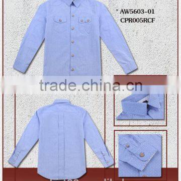 Designer Collection of Dots Check Kid Shirt Children Shirt photo-2