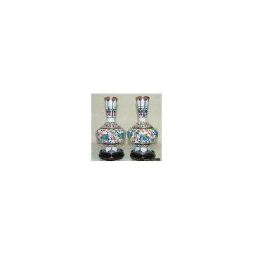 cloisonne vase