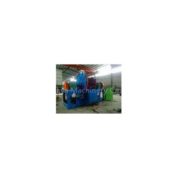 Carbon Steel Double Power Scrap Tire Recycling Machine For Waste Rubber