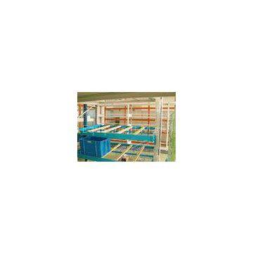 ISO Approval Carton Flow Rack Warehouse Pallet Racking Maintenance Free