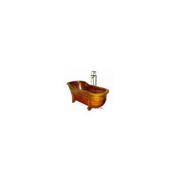 Wooden massage bathtub(luxury SPA bath tub)