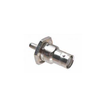 Reverse Polarity BNC Female Bulkhead Crimp RG174 Coaxial Connector