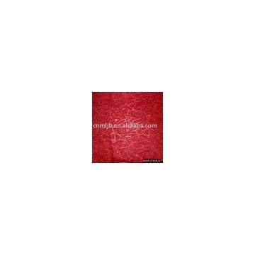 embossed knitted aloba fabric