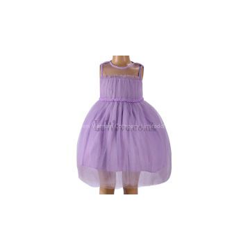 Nice purple party dress for girls - LD 132