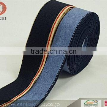 Flat Rubber Band,we Can Weave Lines of Different Thickness And Color as per Customer's Requirement.XGM-038