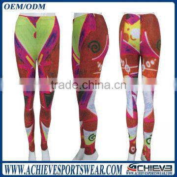 custom design running tights, women leggings made in china