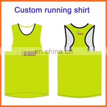 Runtowell 2013 coolmax custom design running custom vests / running vest / reflective running vest