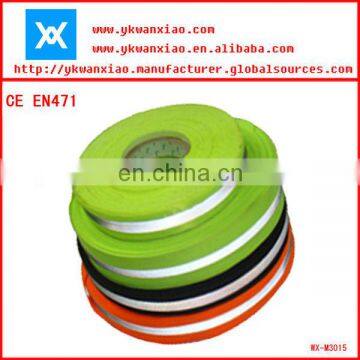 reflective webbing belt , reflective caution tape ,reflective warning tape