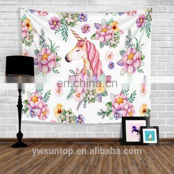 Customized Hot Sale Unicorn Theme Cloth Photography Backdrop Wedding Party Decoration New Born Baby Photo Background photo-4