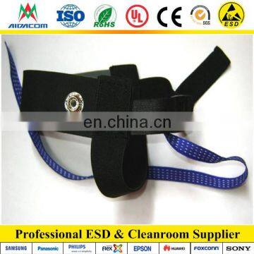 With 1M resistance ESD foot grounder,ESD foot strap,rubber antistatic ESD heel grounder