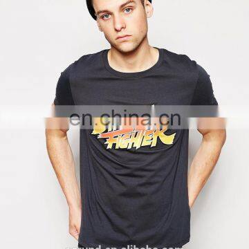 T-Shirt With Street Fighter Print/printed custom designs tshirt/high fashion men clothing/model-cp393