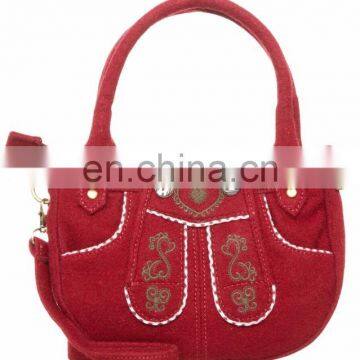 German Traditional Bag / suede leather trachten dirndl bags