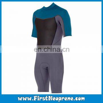 Underwear Sports 2/3MM Premium Neoprene CR Men Short Sleeve Freediving Shorty Wetsuit