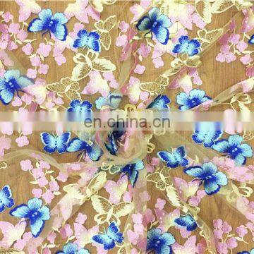 New Design Custom 3d Lace Fabric for Wedding Dress/ladies Dress photo-2