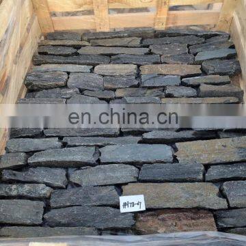 Natural black stone strip