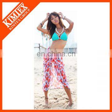 large production hot sale beach sarong dress