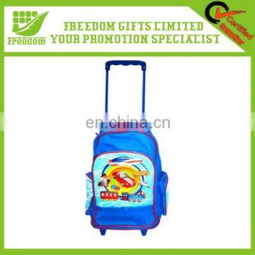 Cute Animal Design Girl Trolley School Bag Kids School Bag For Promotional Use