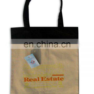 HOT SALE recyclable Eco cotton canvas tote bag