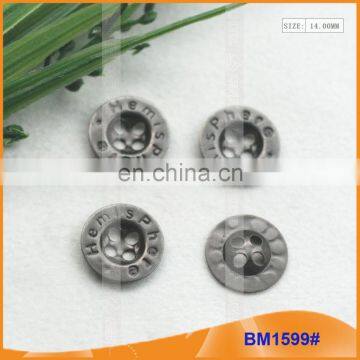 Zinc Alloy Sewing Button BM1599