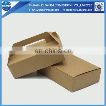 Packaging custom craft paper box with printing