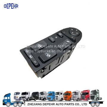 Zhejiang Depehr Heavy Duty European Tractor Body Parts Window Lifter Switch MAN Truck Power Window Switch 81258067098