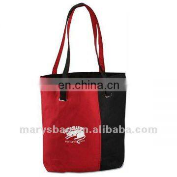 Special Designed 2 Tone Cotton Tote with Metal Grommets